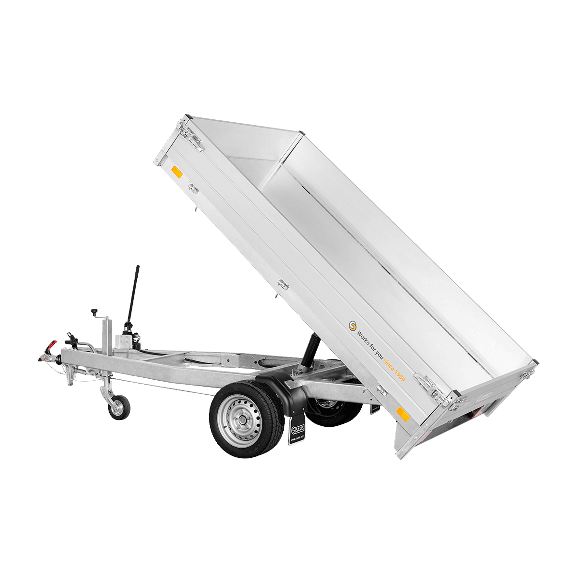 Saris Achterwaartse Kipper K1 256×150 1500kg