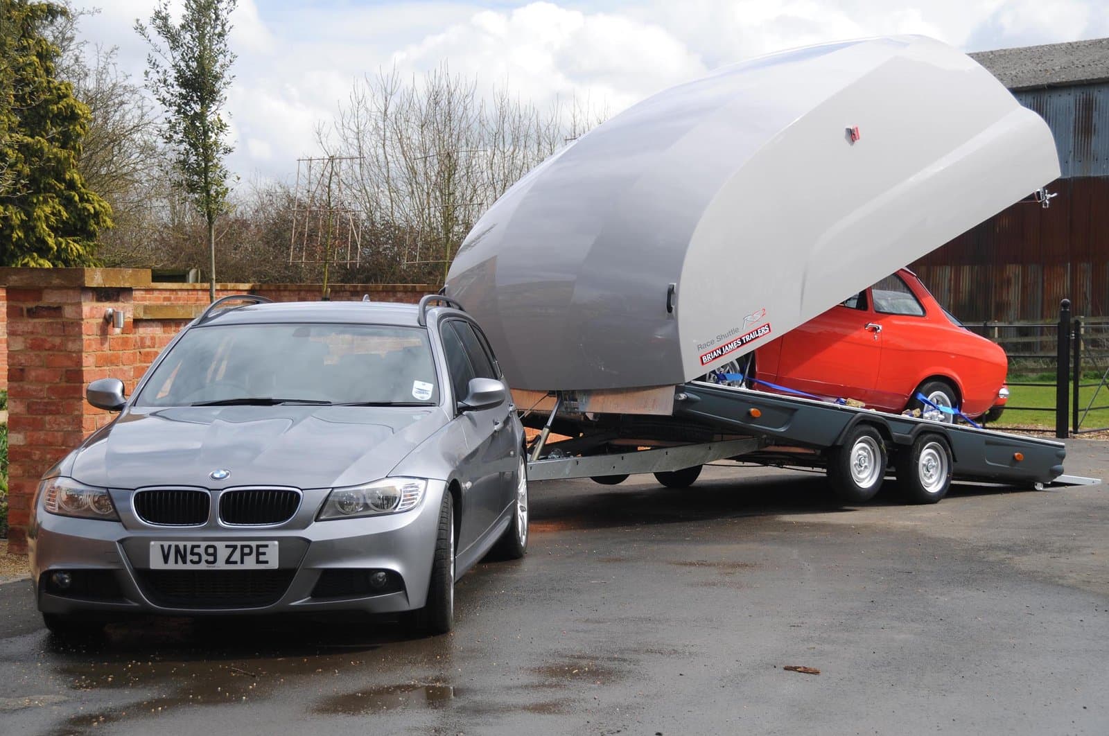 Brian James Race Shuttle 2 430×195 2600kg Tilt-bed