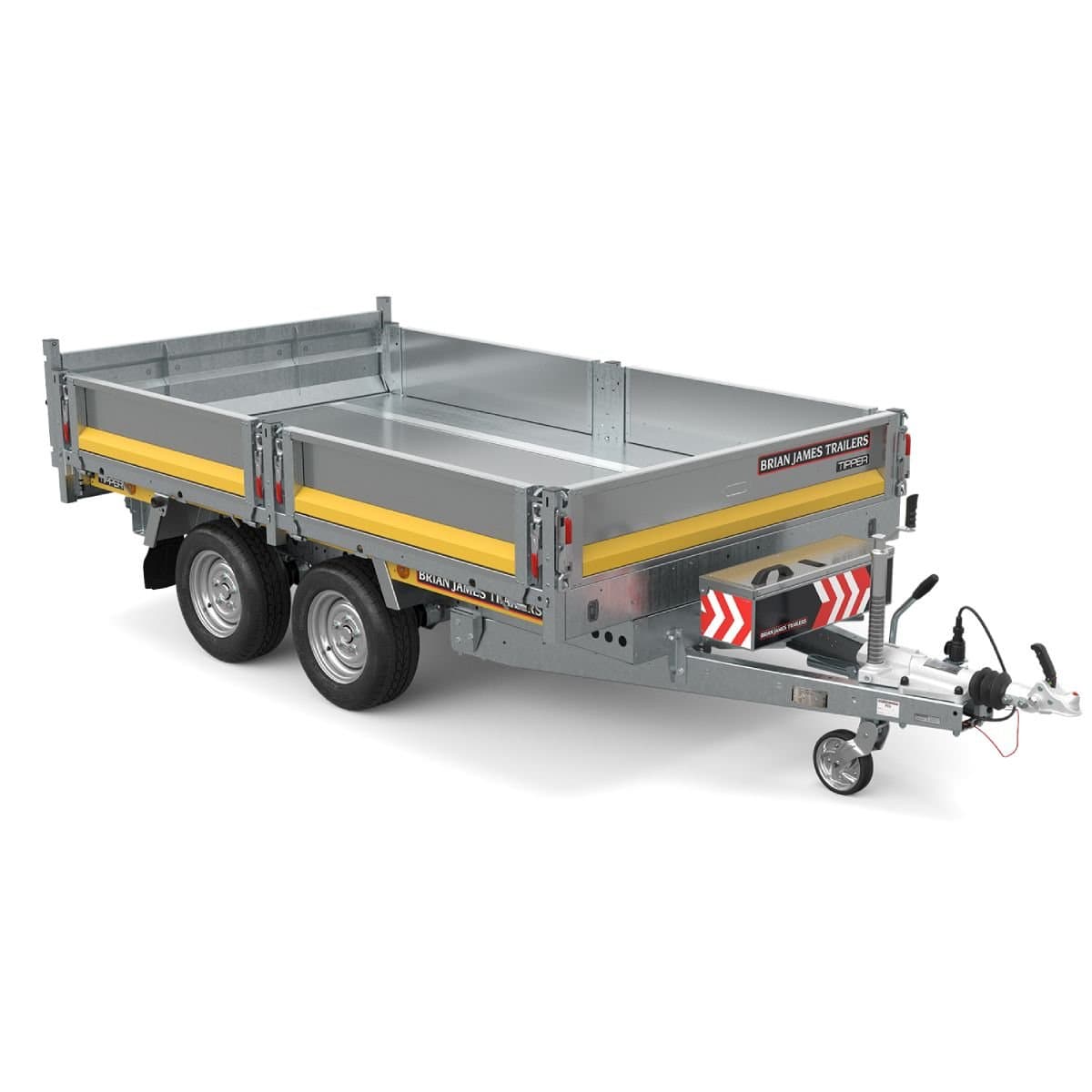 Brian James Tipper 400×200 2-as 12 inch 3500kg - Afbeelding 1