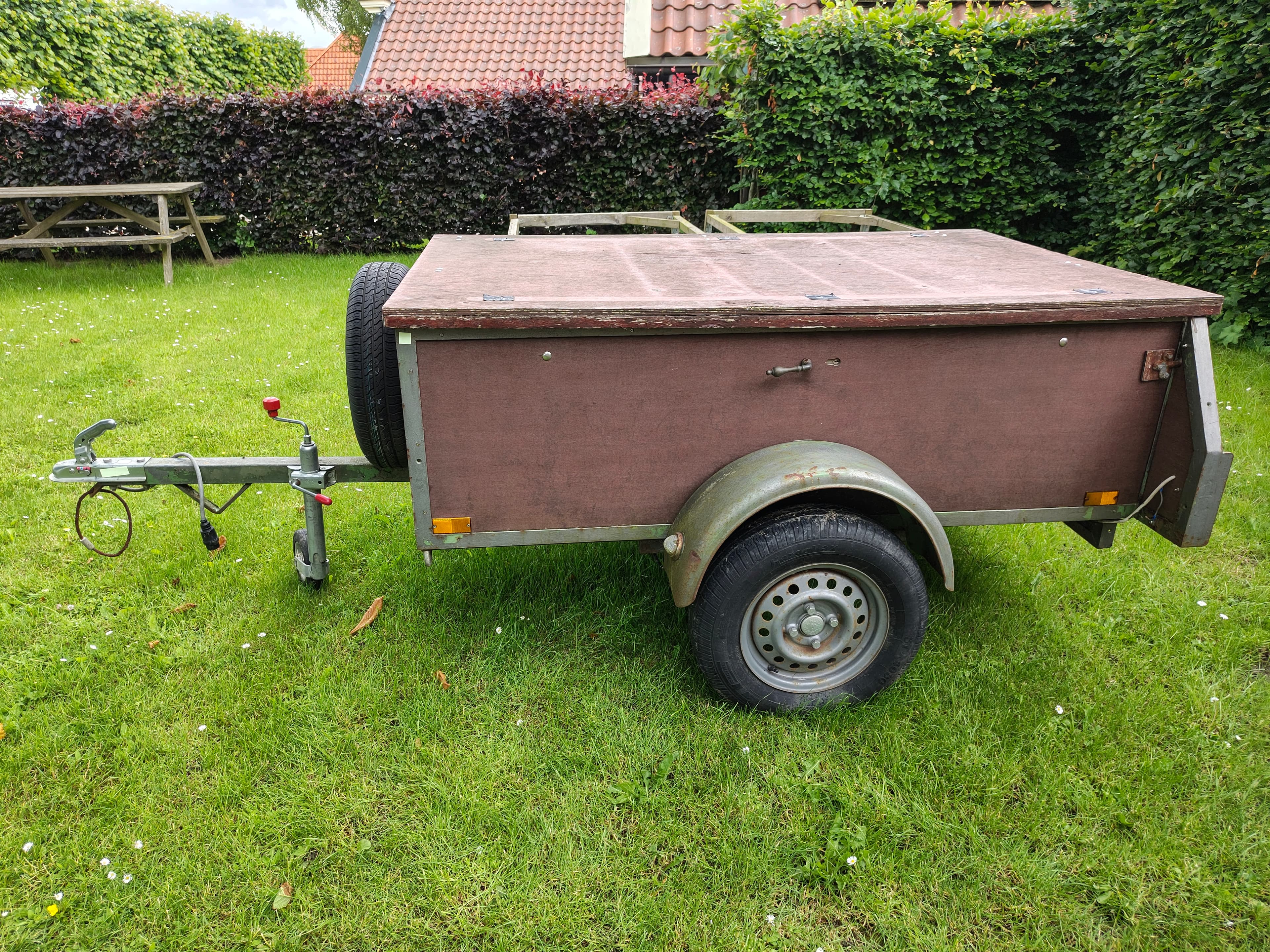 Zelfbouw bagagewagen - Afbeelding 1