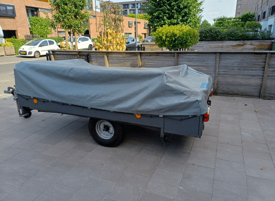 Aanhangwagen voormalig vouwwagen