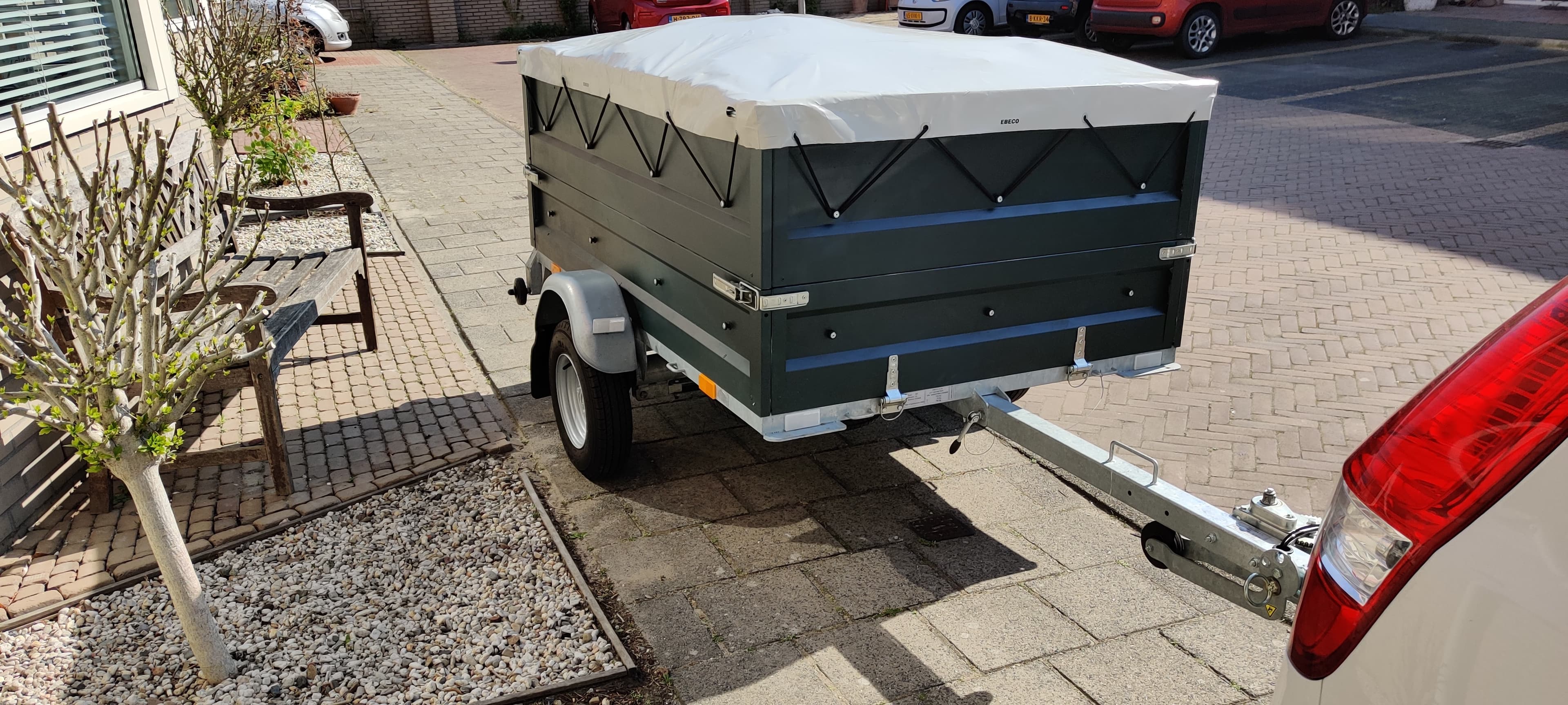 WallTrailer opvouwbare aanhanger met zeer compleet accessoirepakket - Afbeelding 1